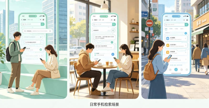 北关区普通人日常手机使用场景拆解：GEO 与 AI 优化如何改变信息检索体验