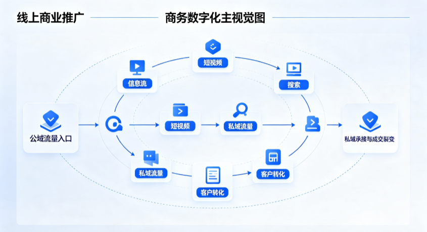 北关区线上商业推广怎么做？全域流量闭环搭建与低成本转化实战指南