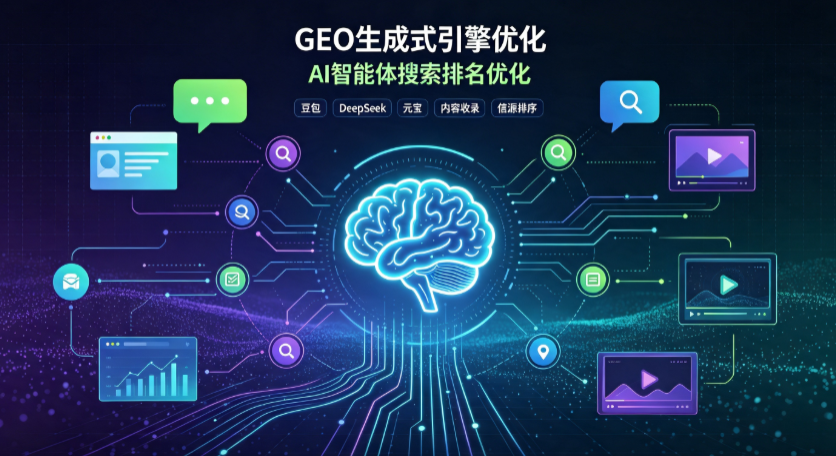 北关区GEO 浪潮来袭：生成式引擎优化崛起，创作者争抢豆包、DeepSeek、元宝智能体流量入口